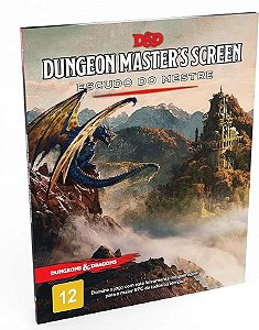 Dungeons & Dragons: Dungeon Master's Screen - Escudo do Mestre (Wizards)