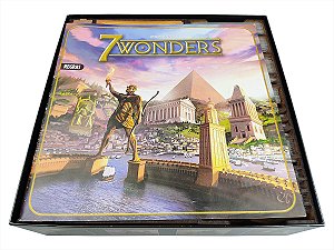 Organizador (INSERT MDF) para 7 Wonders (1ª Edição) - Modelo 2