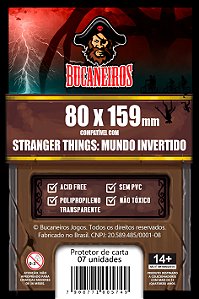 SLEEVE CUSTOMIZADO PARA STRANGER THINGS: MUNDO INVERTIDO (80 X 159)