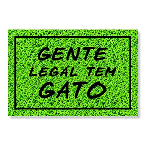 CAPACHO GENTE LEGAL TEM GATO