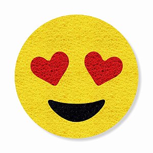 CAPACHO EMOJI CORAÇÃO