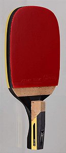 Raquete de Tênis de Mesa Montada Caneta XIOM - M 6.0 P - Amarela