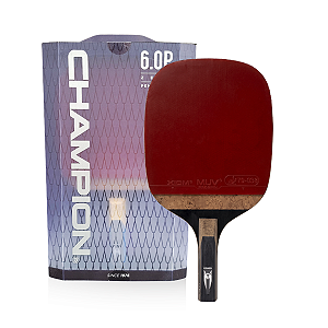 Raquete de Tênis de Mesa Montada Caneta XIOM - M 6.0 P - Azul
