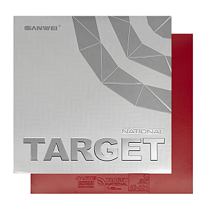 Borracha Para Raquete de Tênis de Mesa SANWEI - Target National