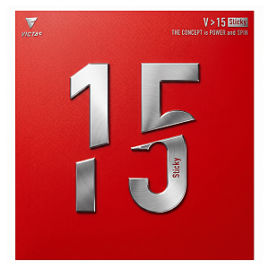 Borracha Para Raquete de Tênis de Mesa VICTAS - V15 Sticky