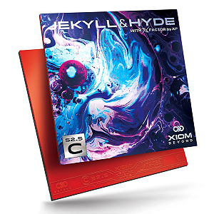 Borracha Para Raquete de Tênis de Mesa XIOM - Jekyll & Hyde C 52.5