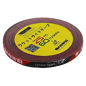 Fita de proteção SANWEI - 25m/10mm - Logo SANWEI - Vermelho