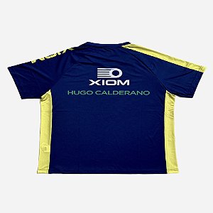 Camisa de Jogo Oficial XIOM Hugo Calderano 25/26 - LUCIAN HUGO - Azul