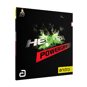 Borracha Para Raquete de Tênis de Mesa ANDRO - Hexer Powergrip