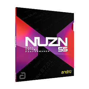 Borracha Para Raquete de Tênis de Mesa ANDRO - NUZN 55