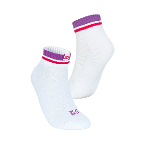 Meia XIOM - Soft Step 4 - Roxo/Vermelho