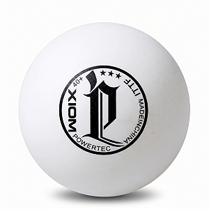 Bola de Tênis de Mesa XIOM - Powertec ITTF 6 - Embalagem com 6 bolas