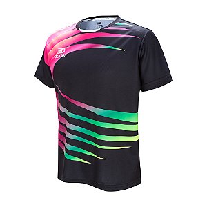 Camiseta Para Tênis de Mesa XIOM - CLAW - Preto