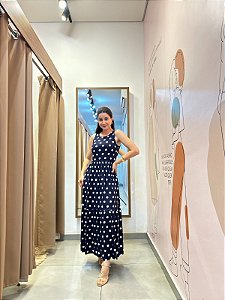 Vestido Regata, Decote Redondo, Frente Dupla E Saia 2 Marias-Plus Size