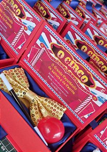 Caixa Convite Circo Luxo