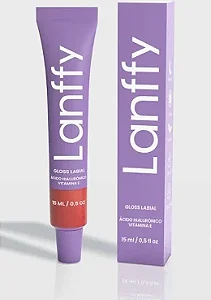 Gloss labial Lanffy vermelho