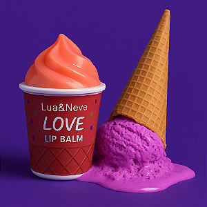Lip Balm Love Lua e neve sorvete