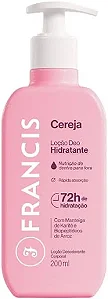 Loção Hidratante Cereja Francis 200Ml