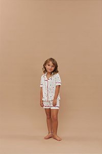 Pijama Camisaria Infantil Natal