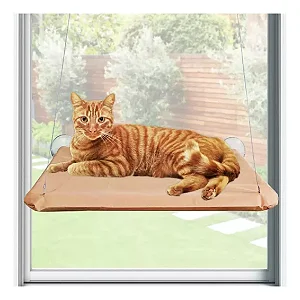 Cama De Gatos De Janela Com Ventosas Suspensas