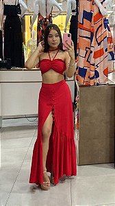 Conjunto Olivia Vermelho