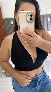 Cropped Sharlla Preto