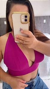 Cropped Sharlla Fúcsia