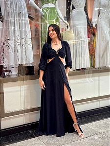 Vestido Rebeca Preto
