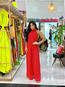 Macacão Betina Vermelho