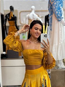 Cropped Manu Laise Mostarda