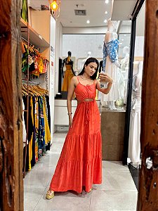 Vestido Fantine Coral