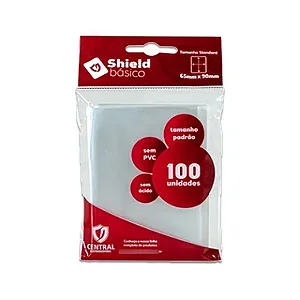 Sleeves Central Shield Básico - pacote com 100 un. de sleeve