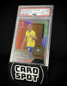 Richarlison Scorers Clube Silver Prizm - 2022 Panini Prizm FIFA World Cup Qatar
