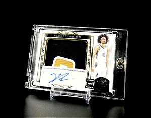 Kendall Brown 50/75 Autógrafo Relic- 2023 Leaf Trinity Basketball