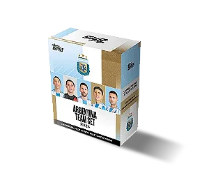 [LACRADO] 2024/25 Topps Argentina Team Set - Autógrafo ou Relic Garantido