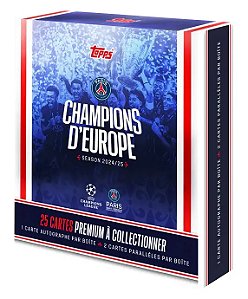 [BREAK 185] 2024-25 Topps PSG Champions d'Europe Autógrafo Garantido! (PYP Escolha seu jogador)
