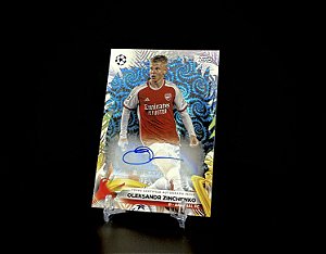 Oleksandr Zinchenko - 2023-24 Topps Carnaval Autógrafo