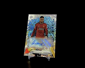 Casemiro - 2023-24 Topps Carnaval Autógrafo