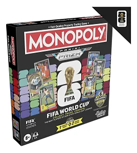[LACRADA] 2026 Panini Prizm Monopoly FIFA World Cup - Jogo de Tabuleiro