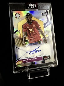 Nico Williams Autógrafo - 2023-24 Topps Finest Road to EURO