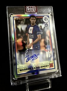 Warren Zaire-Emery Autógrafo - 2022-23 Topps Merlin UCC