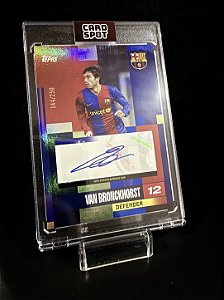 Van Bronckhorst Autógrafo /250 - 2024-25 Topps Team Set FC Barcelona