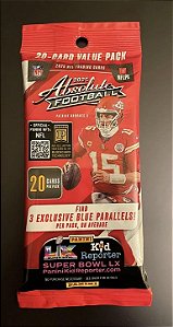 [LACRADO] 2025 Panini Absolute Football - Fat Pack 20 cards