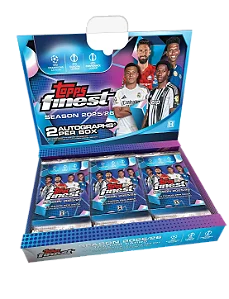 [LACRADO] 2025-26 Topps Finest Uefa Club Competitions - 2 autógrafo por caixa