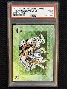 The Winning Moment /99 PSA 9 - 2023 Topps Argentina World Champions