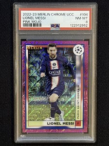 Lionel Messi /275 PSA 8 - 2022-23 Topps Merlin UCC