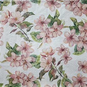 Guardanapo de Papel Cherry Blossom Rose  -