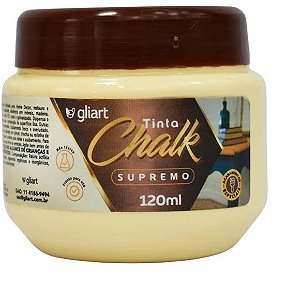 TINTA CHALK SUPREMO AMARELO SECO -GLIART - 120ML