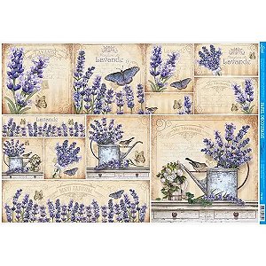 Papel Decoupage Litoarte->PD->Papel Decoupage Litoarte PD-680