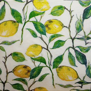 GUARDANAPO DE PAPEL  BEAUTIFUL LEMONS